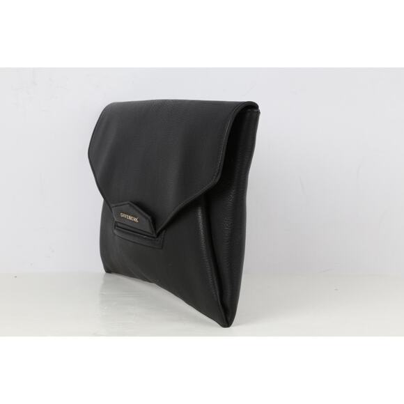 GIVENCHY Antigona Black Leather Bifold Envelope Clutch Bag - Picture 9 of 16
